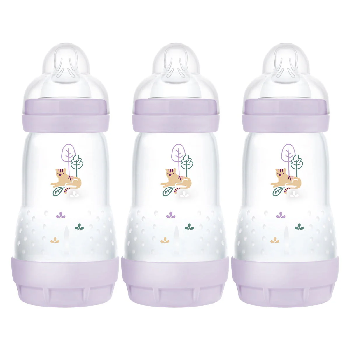 MAM Easy Start Bottles 260mls (Pack of 3) - Girl