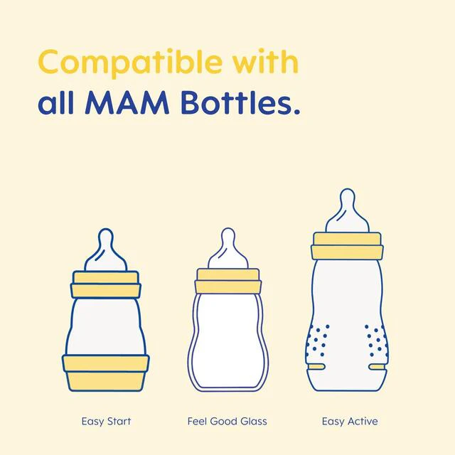 MAM Bottle Teat Size 3 - Fast Flow (Pack of 2) - Image 7