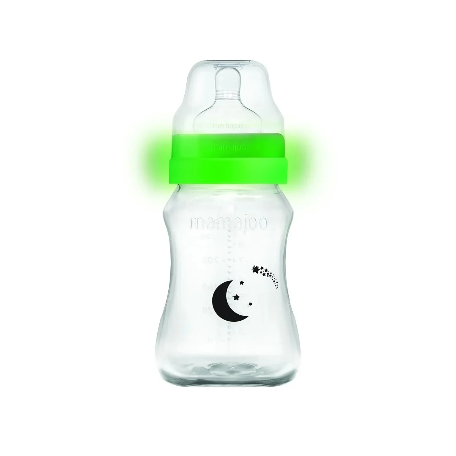 Mamajoo Anti-Colic Glow PP Baby Bottle 6+ months 250ml - Image 2