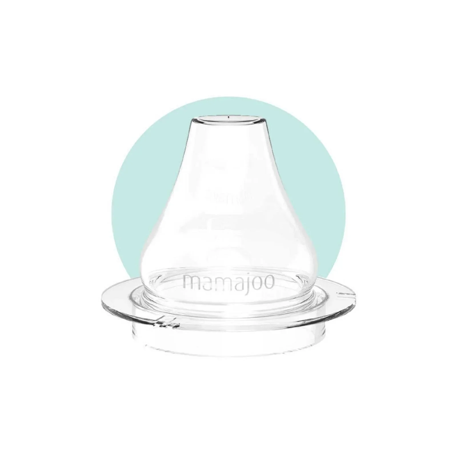 Mamajoo Training Cup with Handles 6+ months 160ml - Powder Green - Image 4