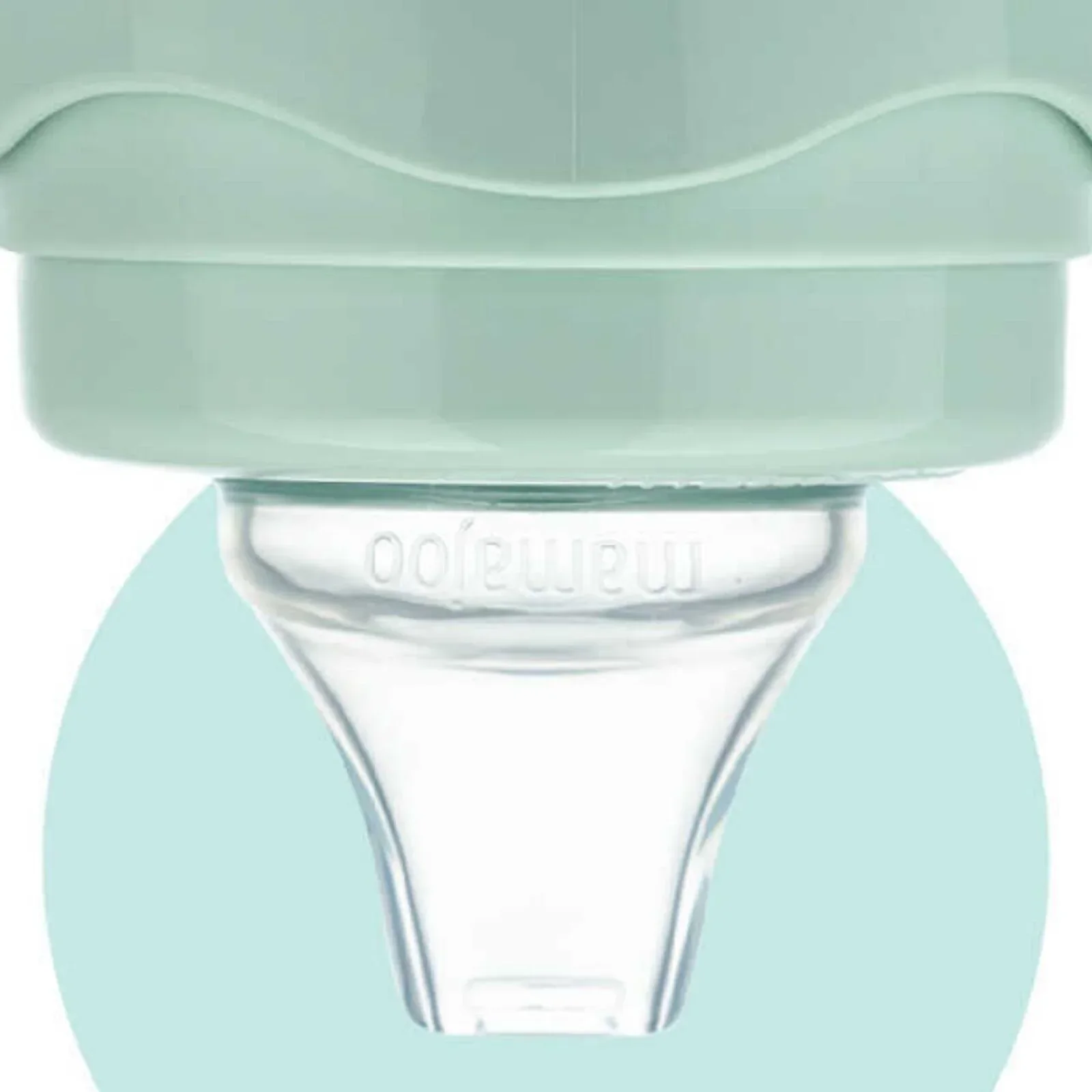 Mamajoo Training Cup with Handles 6+ months 160ml - Powder Green - Image 5