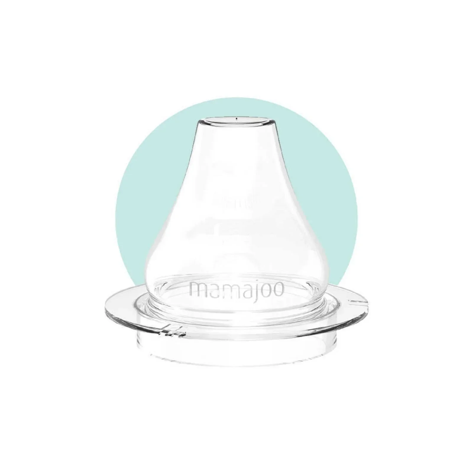 Mamajoo Training Cup with Handles 6+ months 160ml - Powder Pink - Image 4