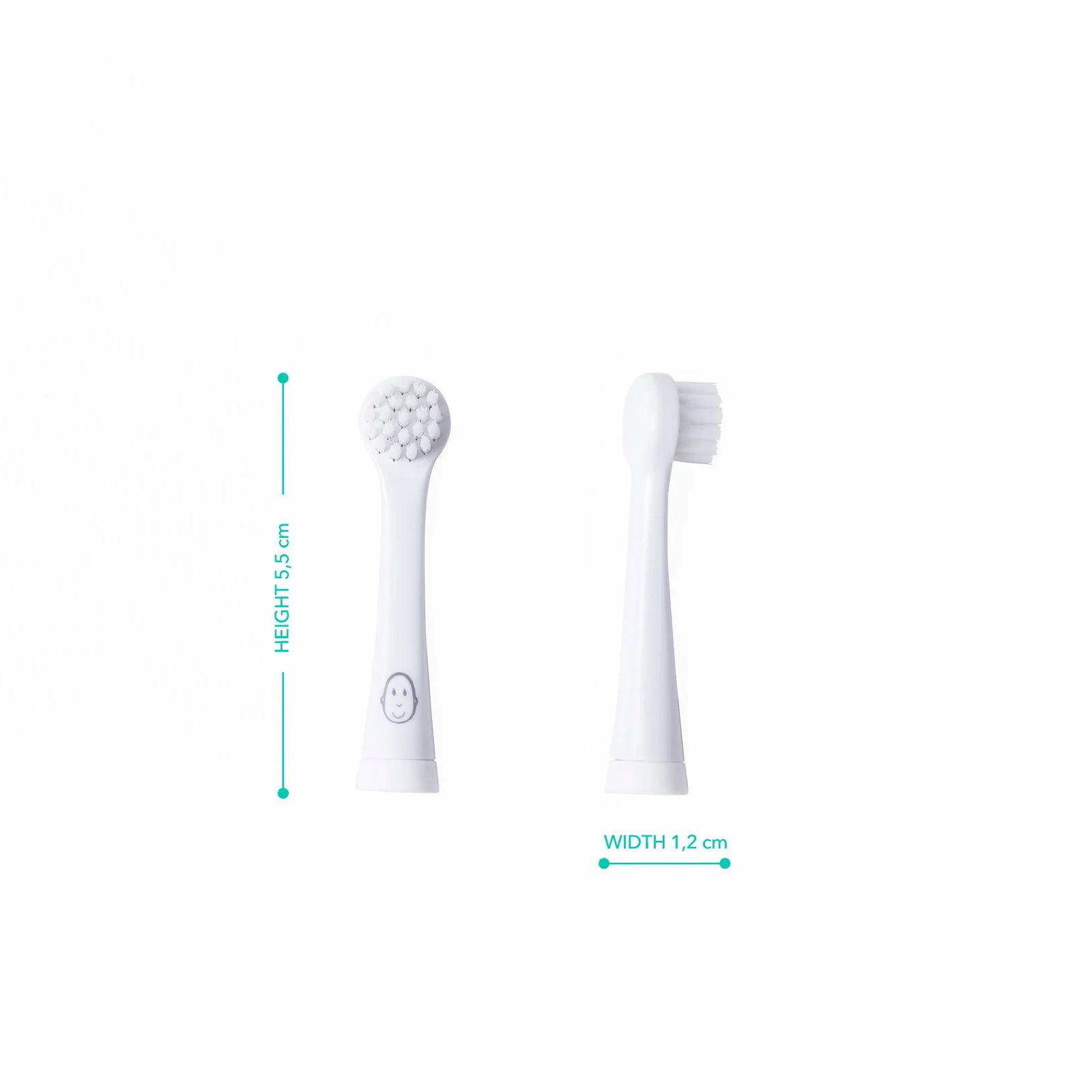 Matchstick Monkey Baby Electric Sonic Brush Heads - Image 3