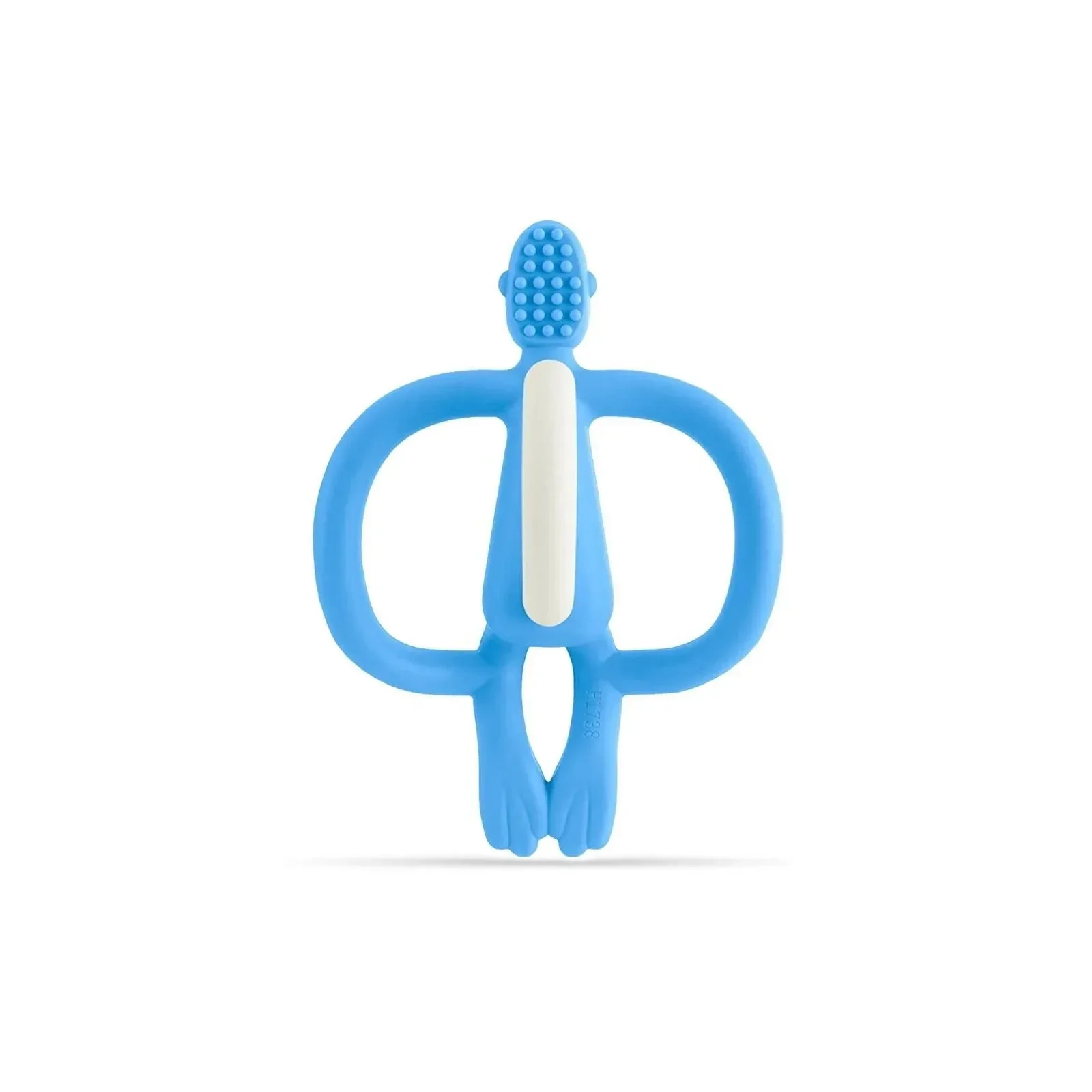Matchstick Monkey Original Teething Toy - Light Blue - Image 3