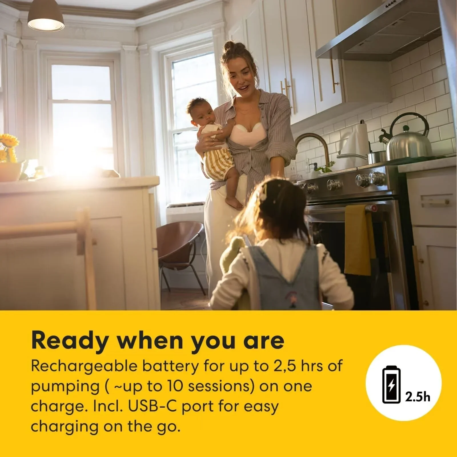 Medela Motion InBra Double Electric Wearable Breast Pump - Image 8