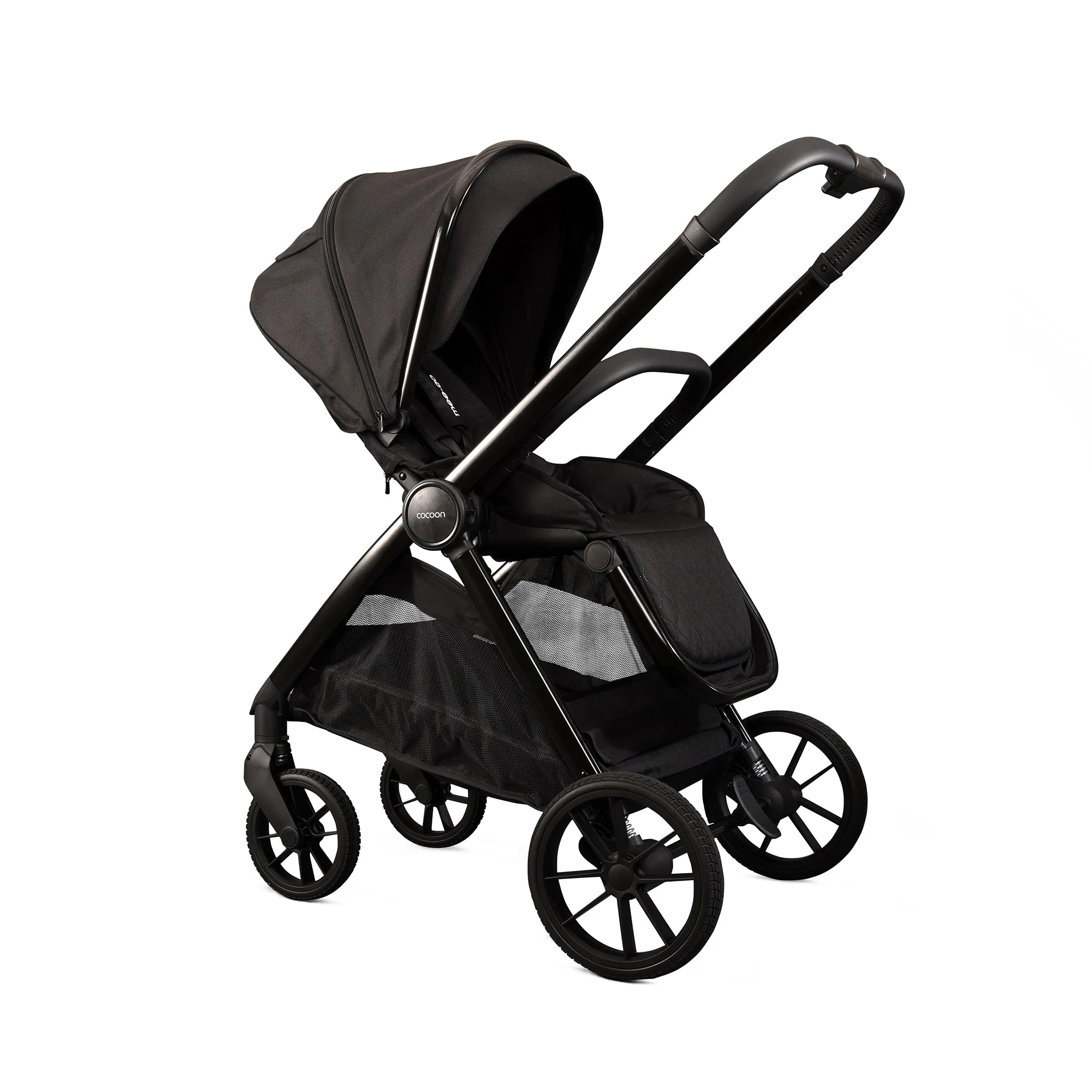 Mee-Go Cocoon Pushchair Bundle with Accessories - Liquorice - Image 2