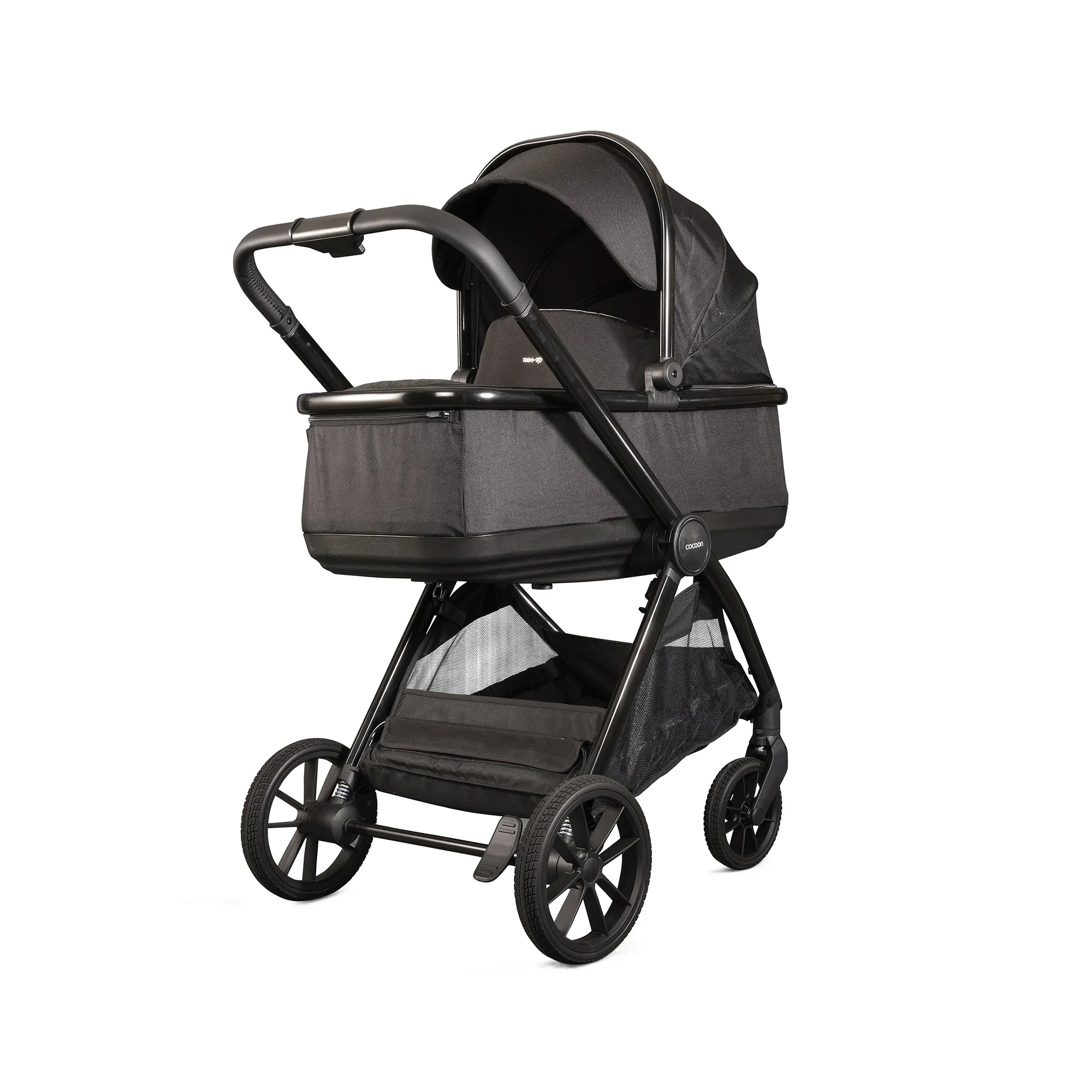 Mee-Go Cocoon Pushchair Bundle with Accessories - Liquorice - Image 3