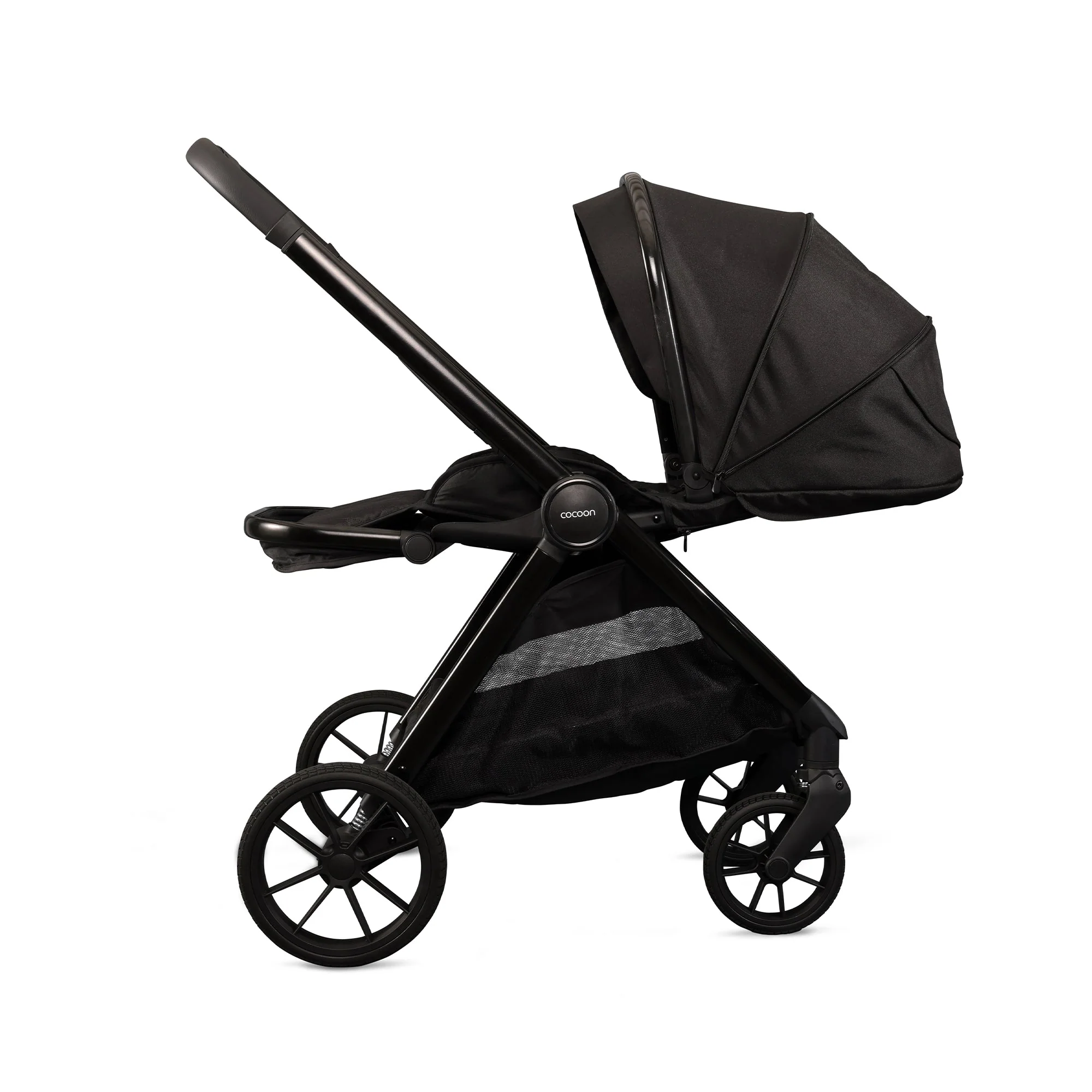 Mee-Go Cocoon Pushchair Bundle with Accessories - Liquorice - Image 6