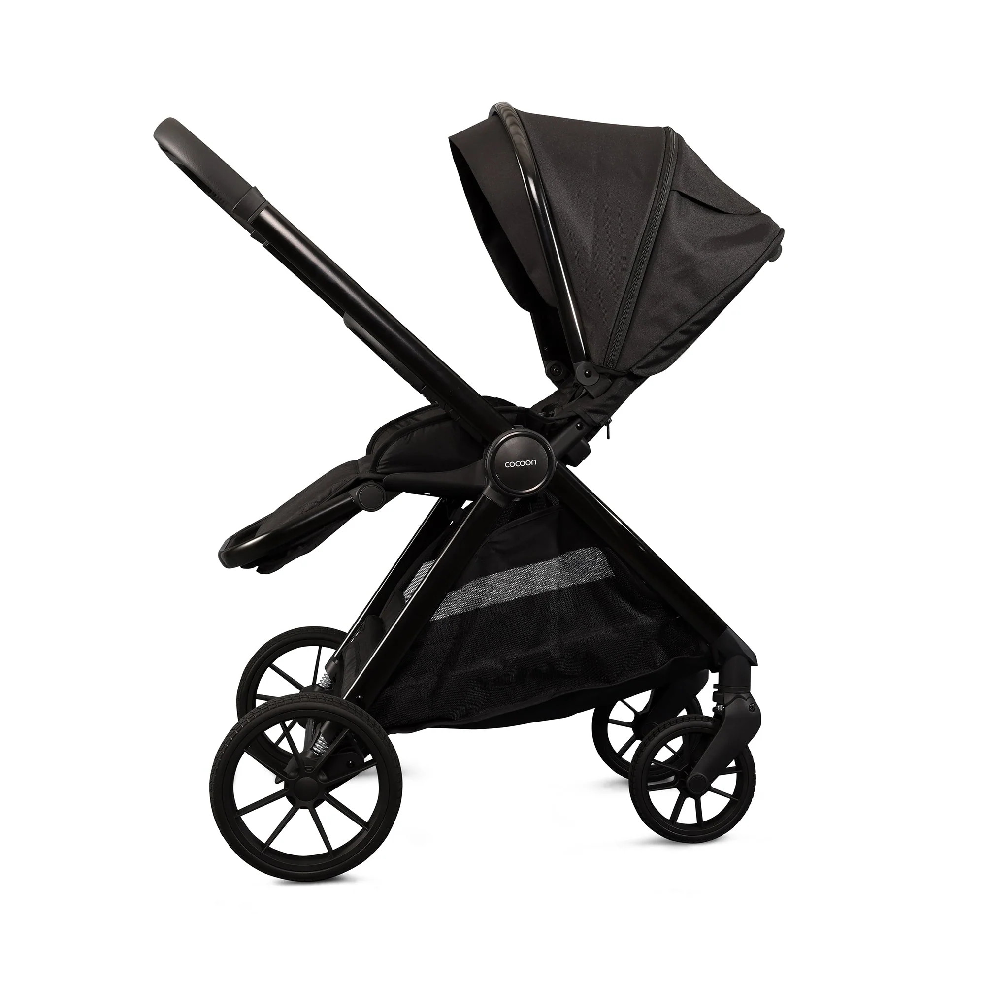 Mee-Go Cocoon Pushchair Bundle with Accessories - Liquorice - Image 7
