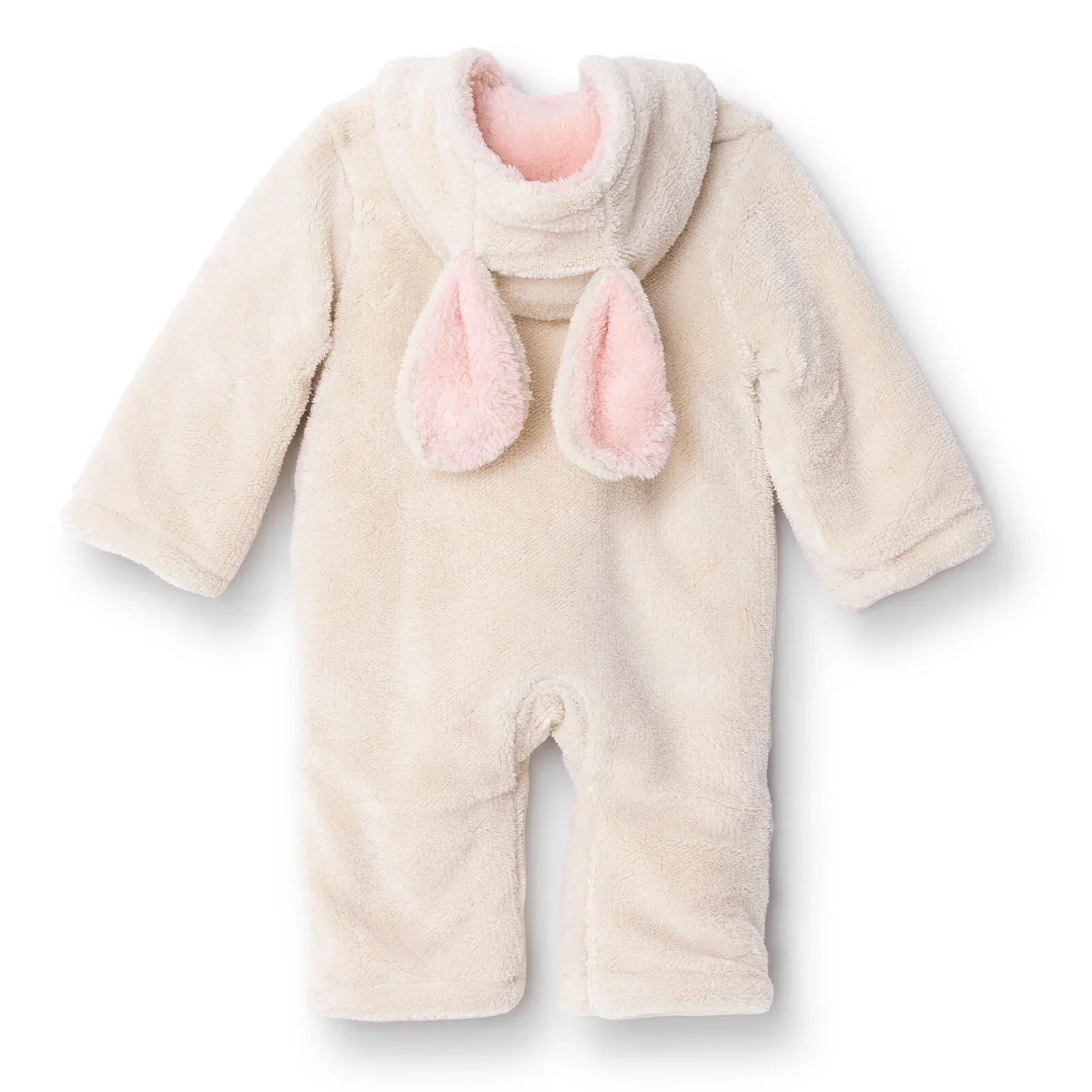 Midimod Newborn Welsoft Footless Jumpsuit - Ecru - Image 2