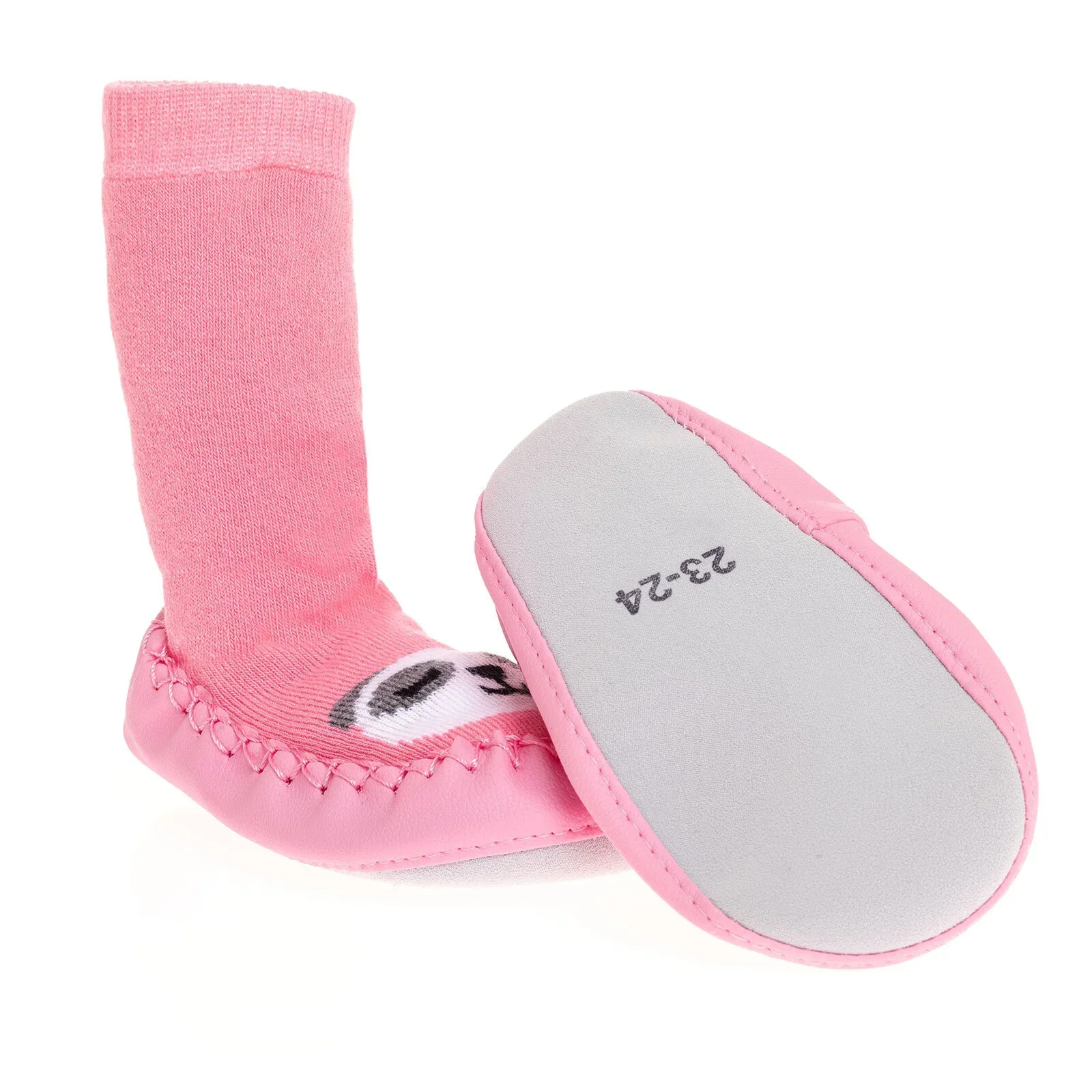 Minissa Baby Girl Pack of 3 Socks - Pink - Image 2