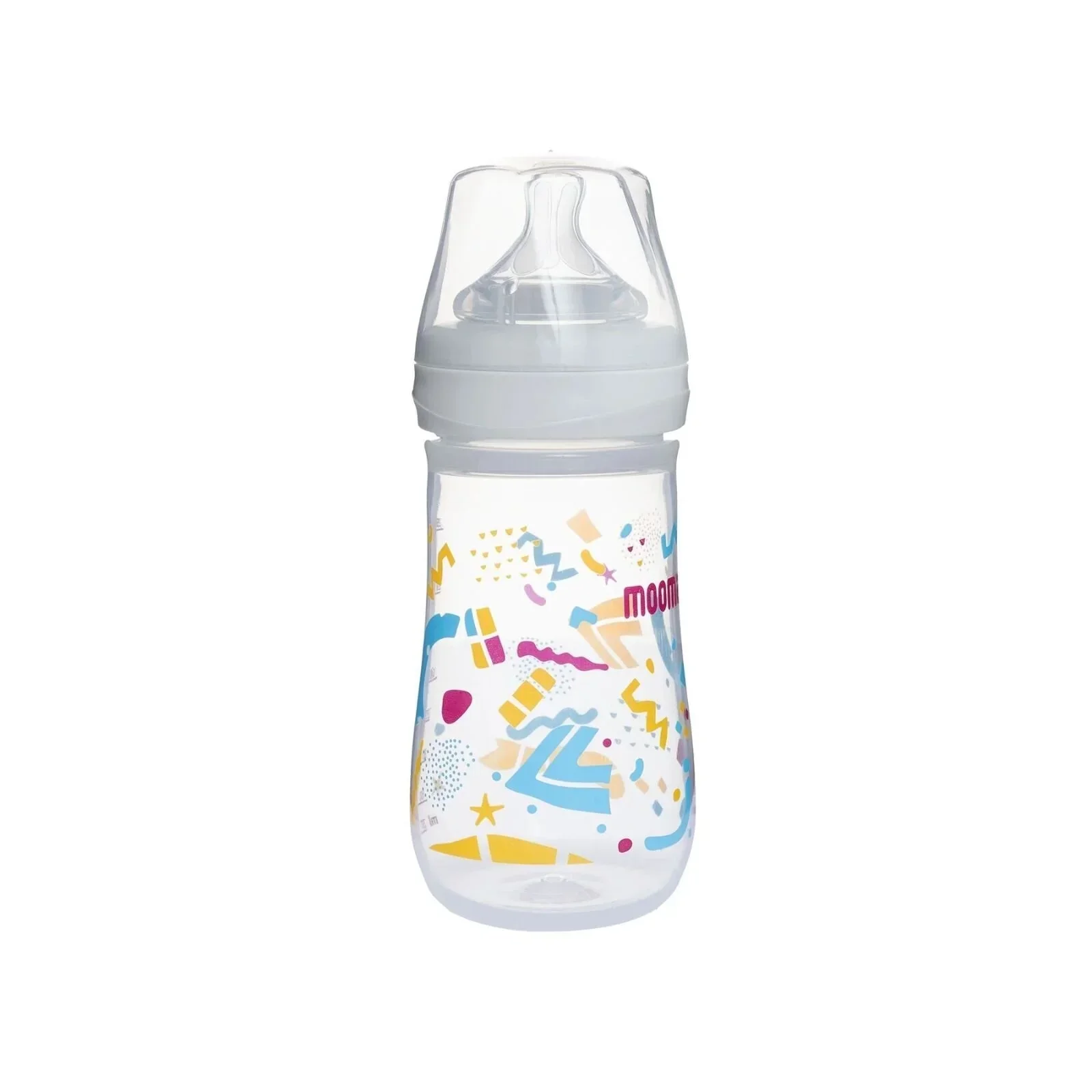 Mooma Neeko Bottle Medium Flow 6-18 months 250ml - Confetti - Image 2