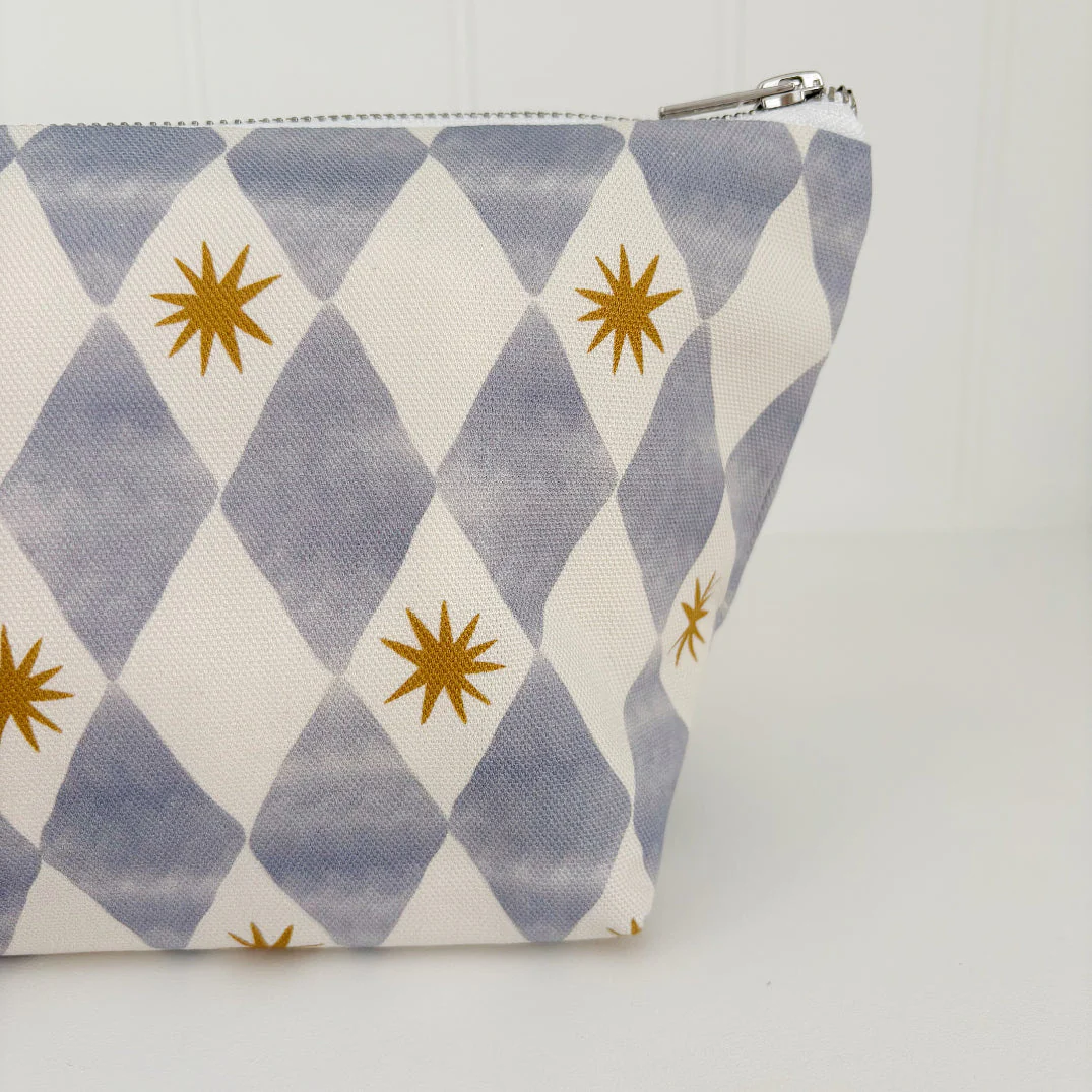 Nappy Wallet - Blue Harlequin - Image 2