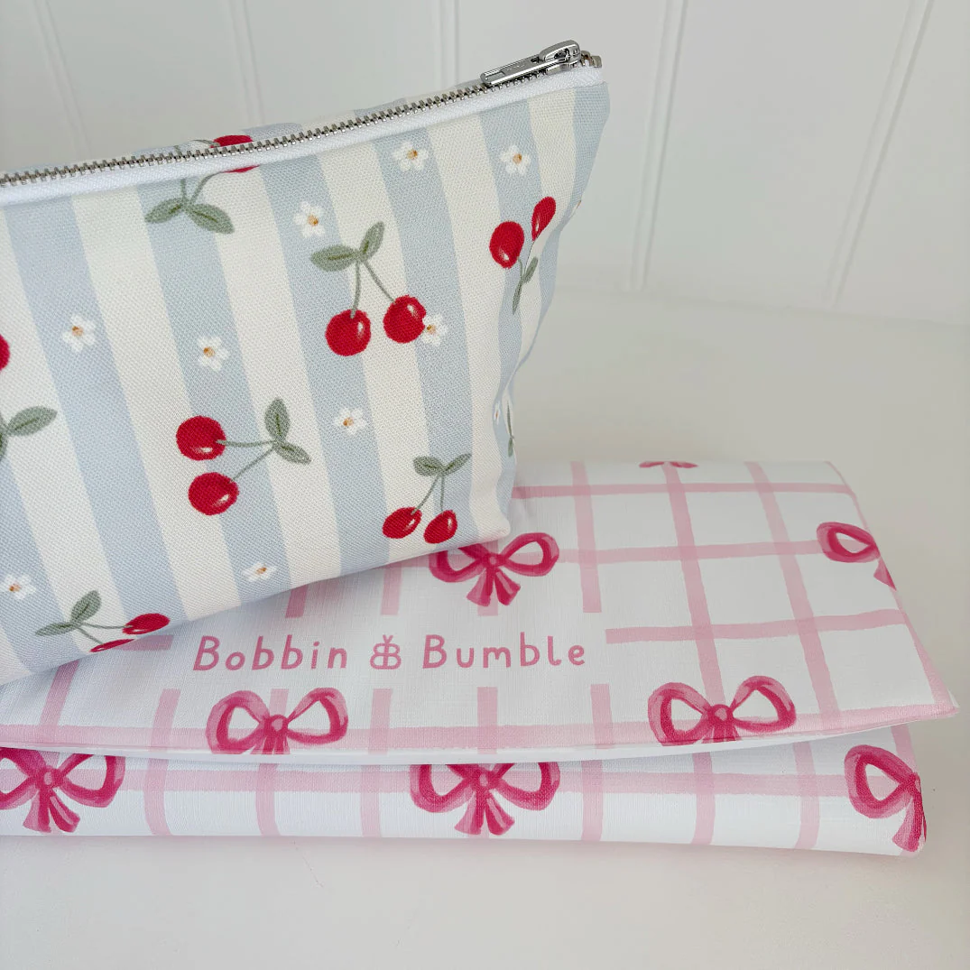 Nappy Wallet - Cherry Stripe - Image 10