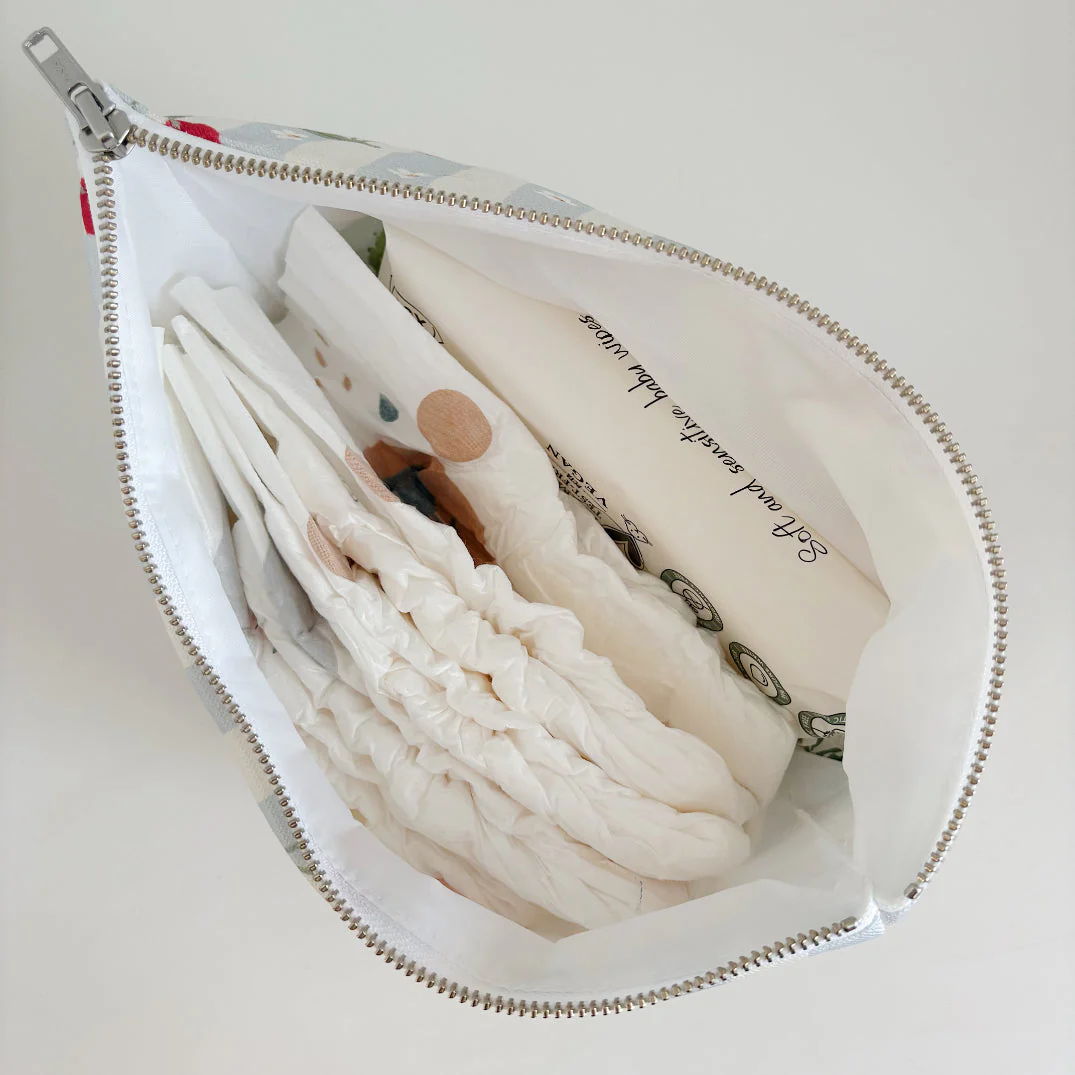 Nappy Wallet - Cherry Stripe - Image 5