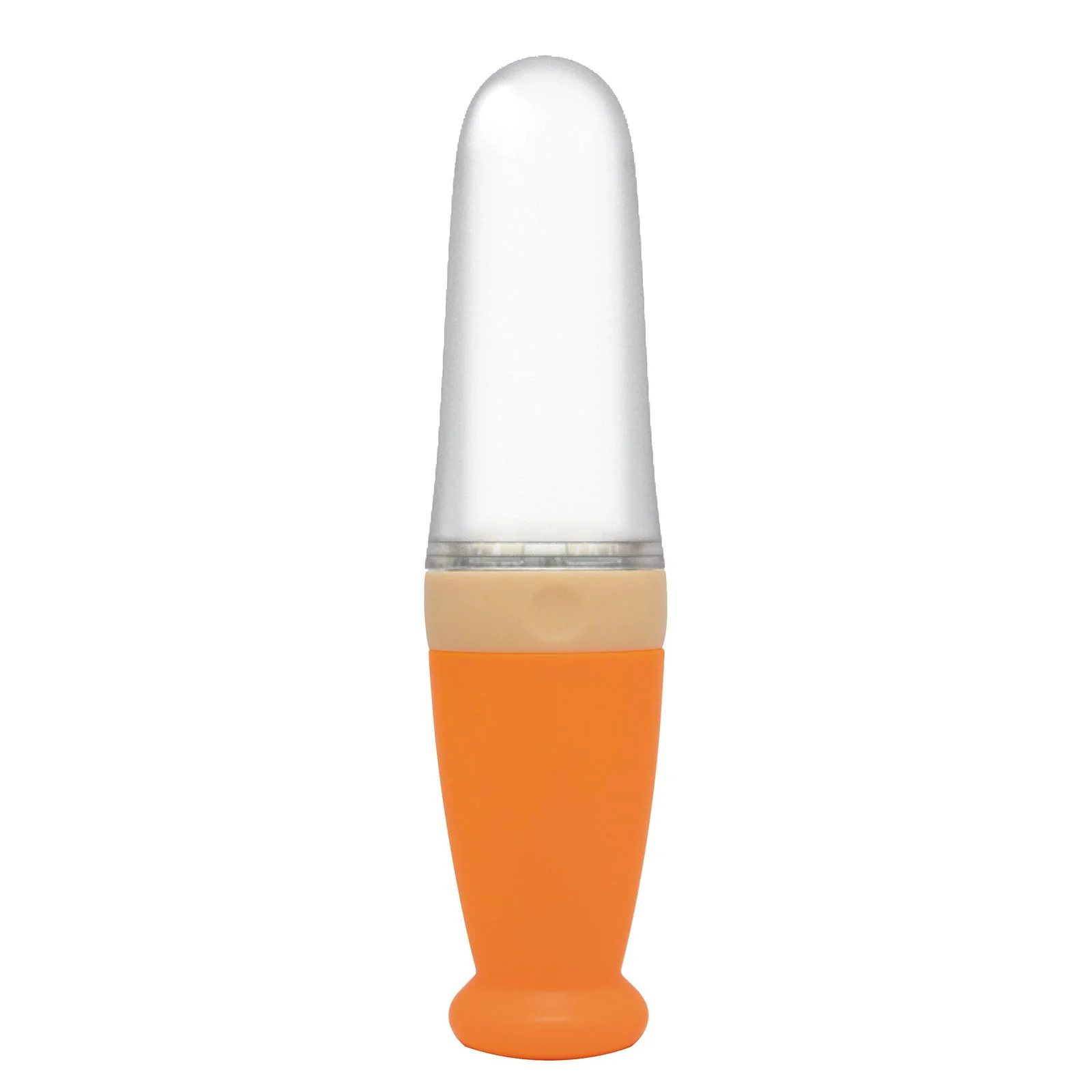 Nikidom Silicone Feeding Spoon (Orange) - Image 2