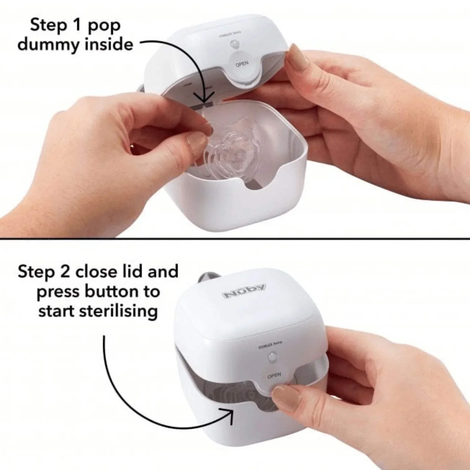 Nuby UV Soother Steriliser Pod - Image 3