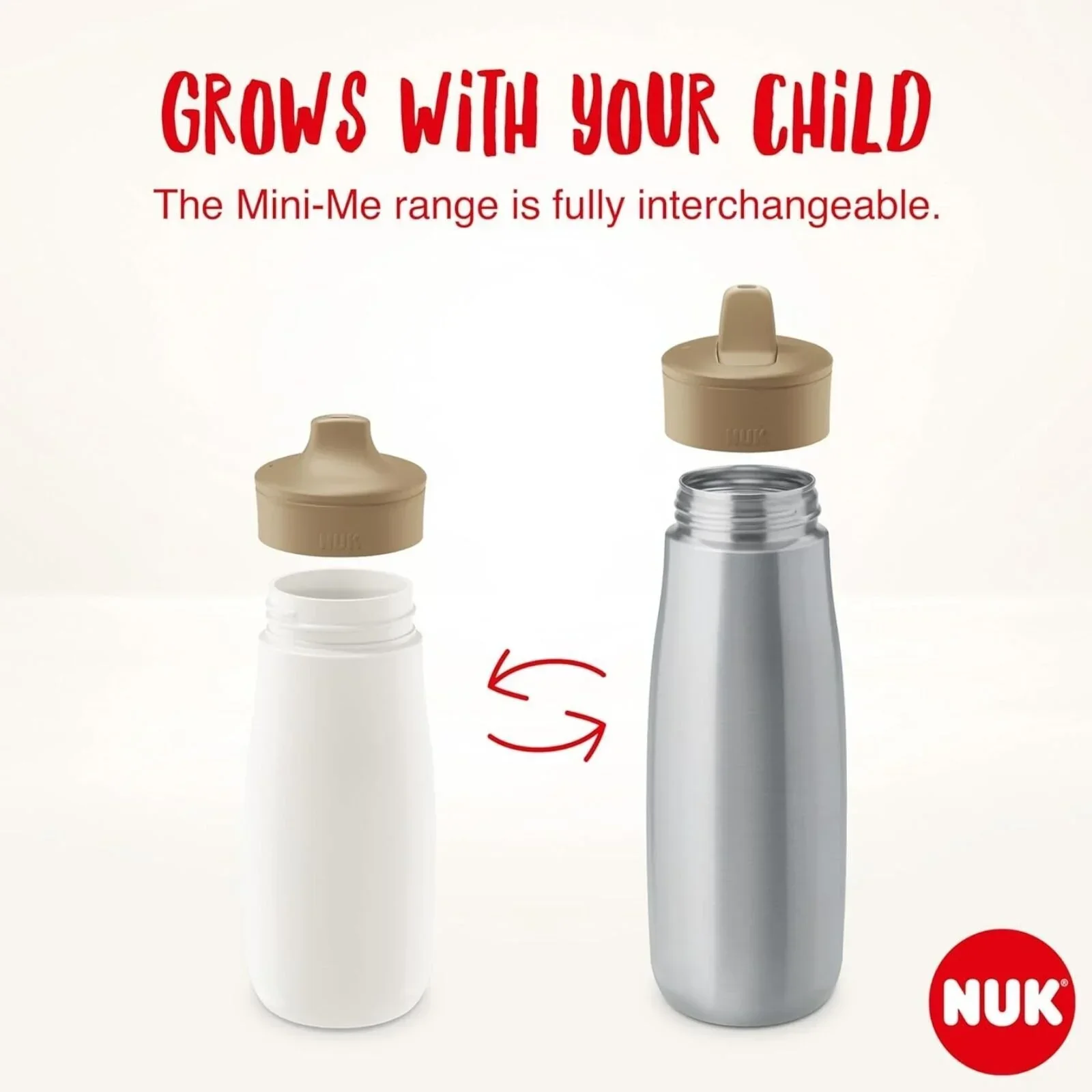 NUK Mini-Mee Sip Cup with Sip Top 9+ months 300ml - Bee - Image 5