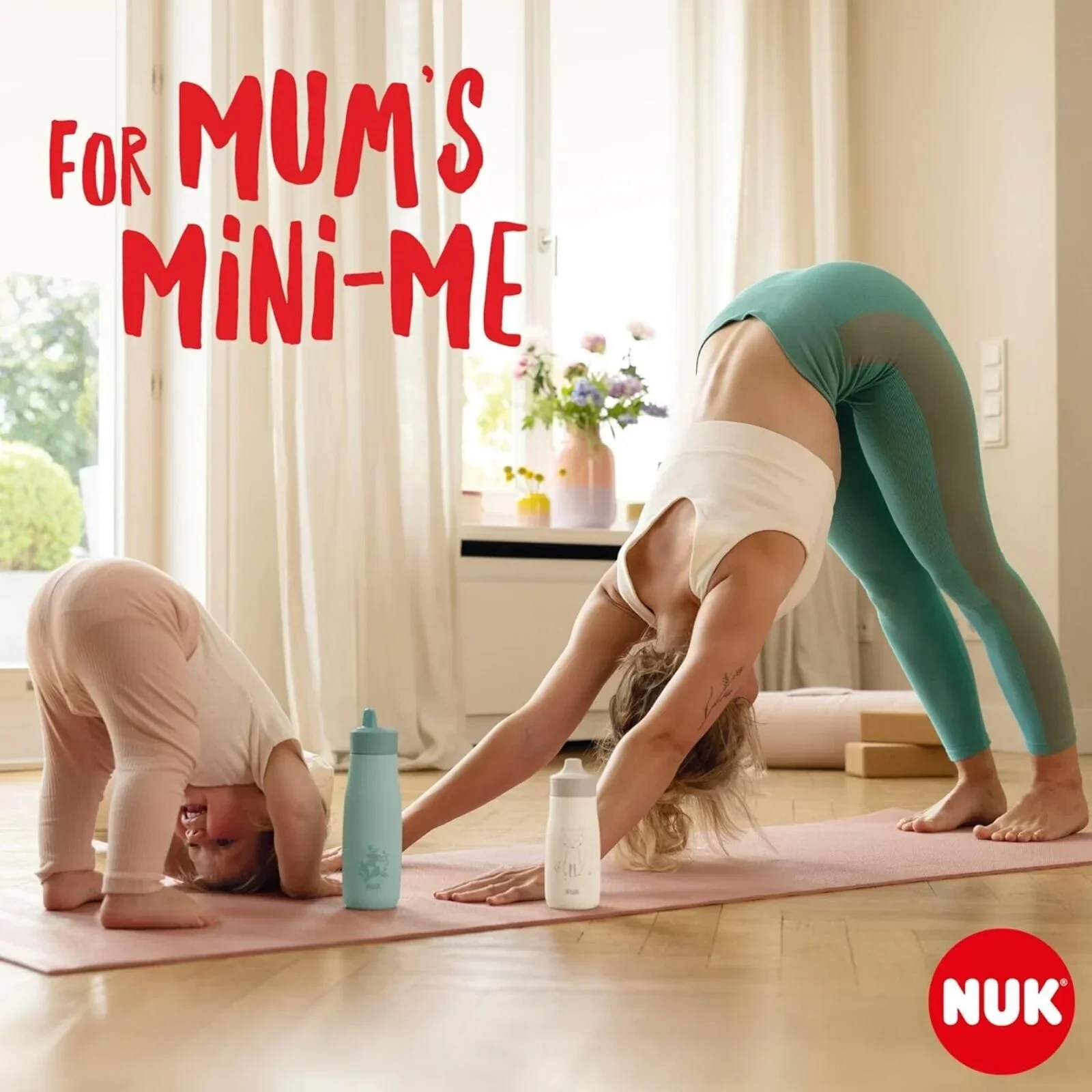 NUK Mini-Mee Sip Cup with Sip Top 9+ months 300ml - Bee - Image 7