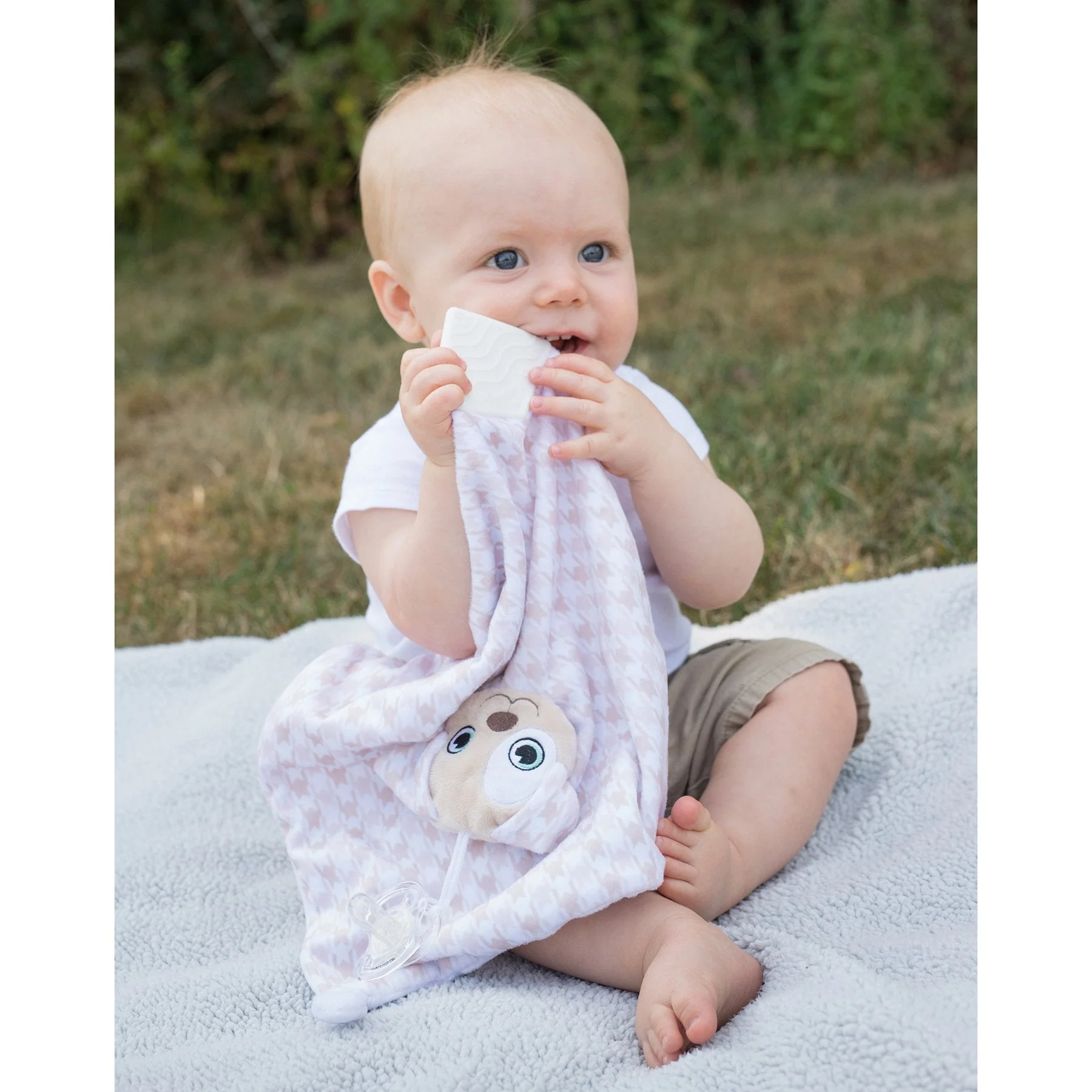 PaciPal Teether Blanket - Patch the Puppy - Image 4