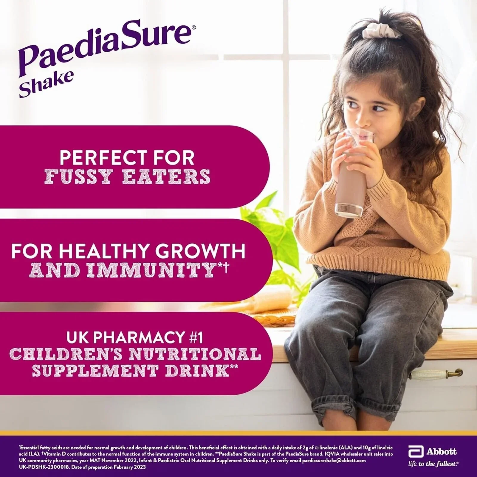 PaediaSure Shake Chocolate Flavoured Nutritional Supplement Powder for Kids 850g - Image 7