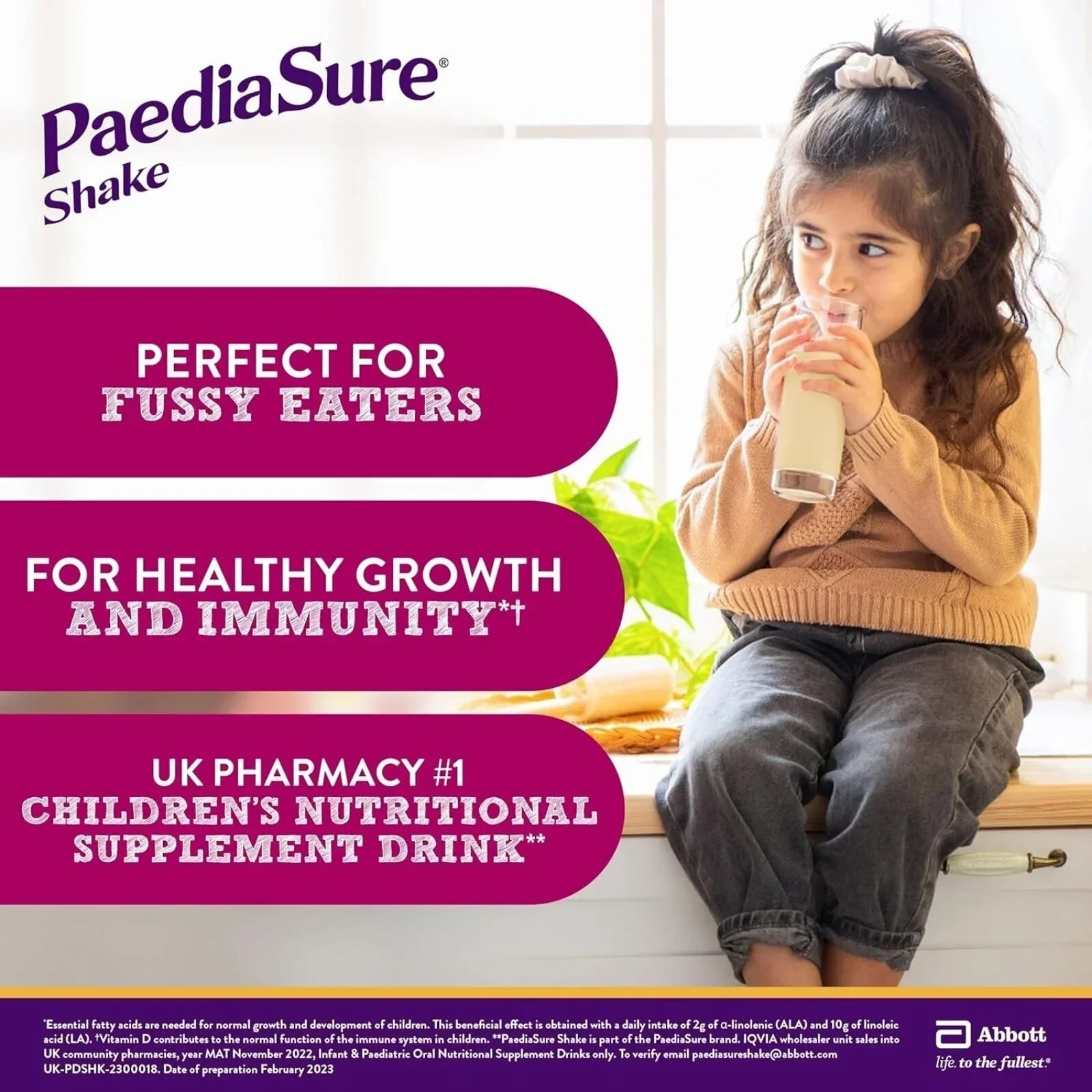 PaediaSure Shake Vanilla Flavoured Nutritional Supplement Powder for Kids 850g - Image 5