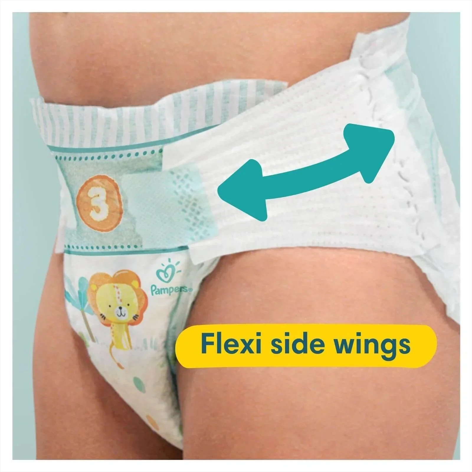 Pampers Baby Dry Size 4 Jumbo Pack - 84 nappies - Image 3