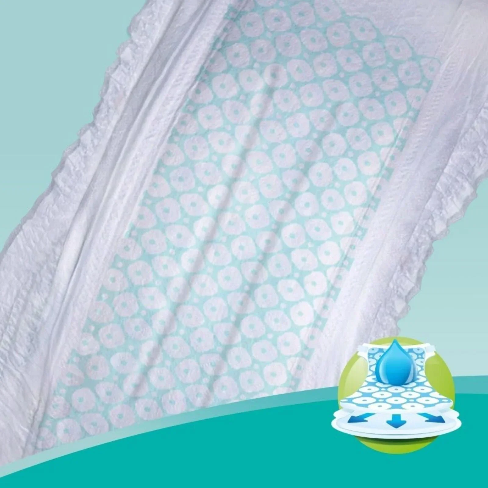 Pampers Baby Dry Size 5 Jumbo Pack - 72 nappies - Image 3