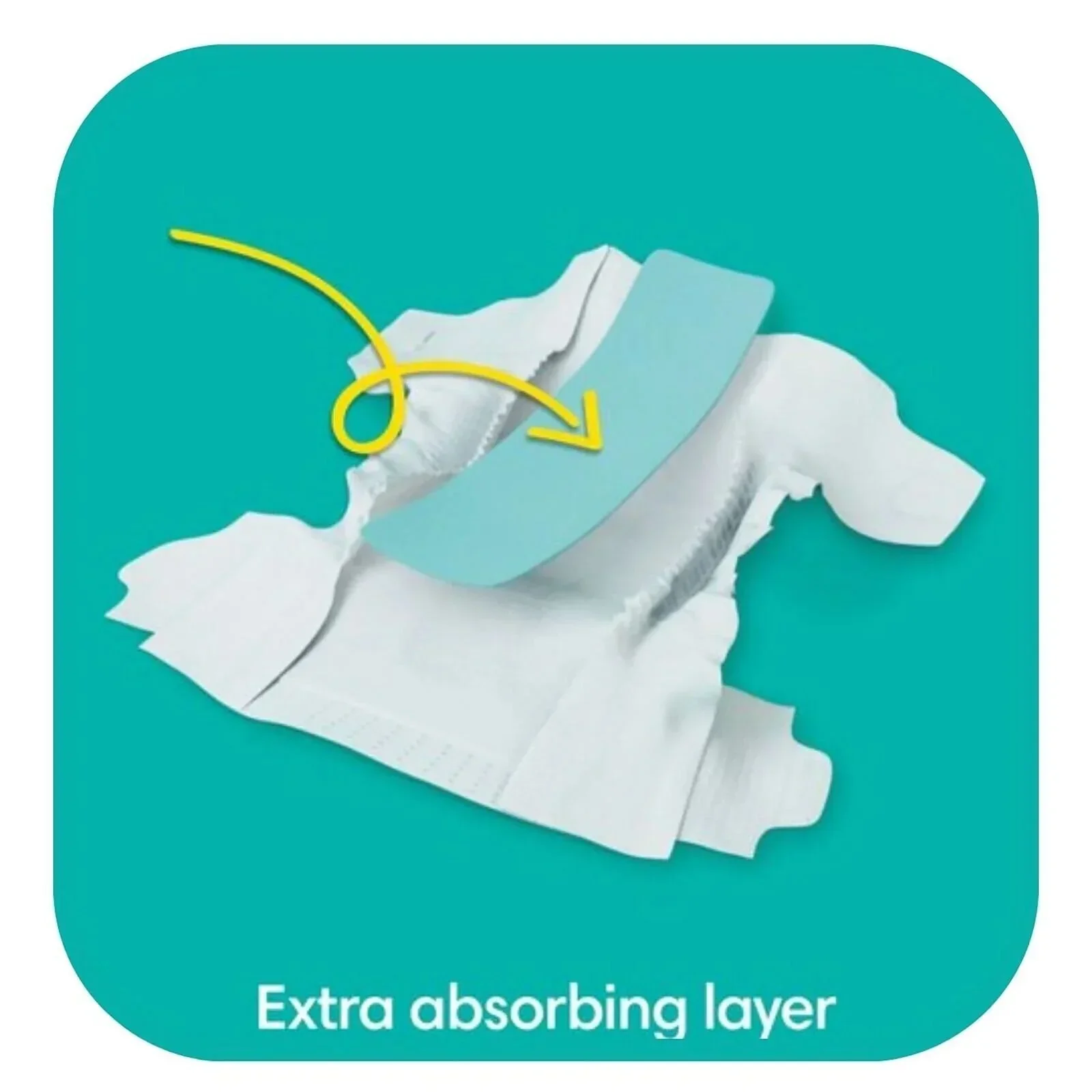 Pampers Baby Dry Size 7 Jumbo Pack - 58 nappies - Image 5