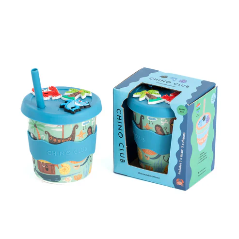 Pirate Chino Charm Cup 8oz (STRAW INCLUDED) - Image 2