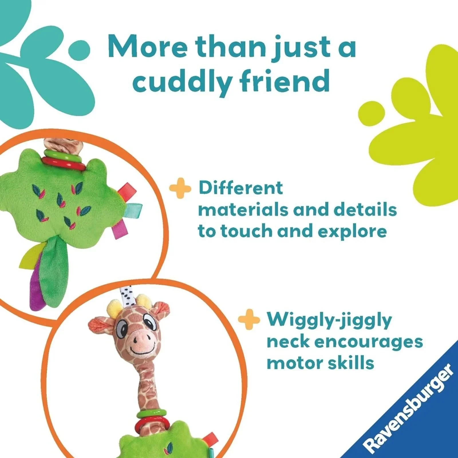 Play+ Pull & Wiggle Giraffe - Image 3