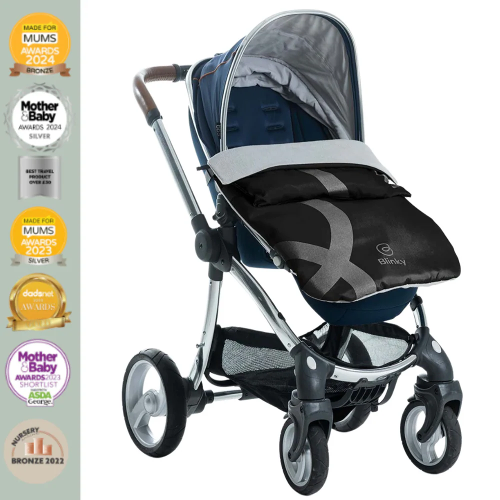 The Blinky Company Black (5-In-1) All Season Buggy Cover - Image 2