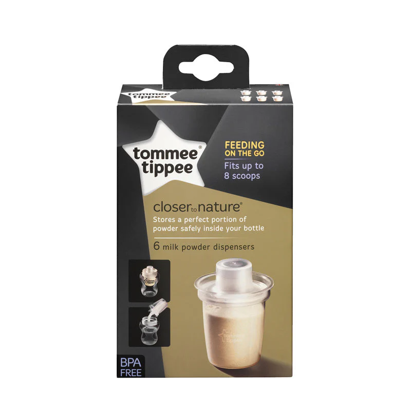 Tommee Tippee Closer to Nature Milk Powder Dispensers 6Pk - Image 8