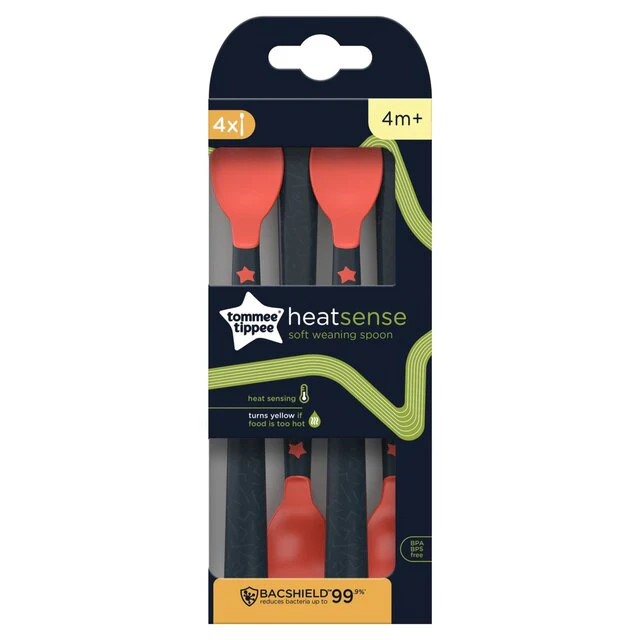 Tommee Tippee Heatsense Weaning Spoons (Pack of 4) - Image 2