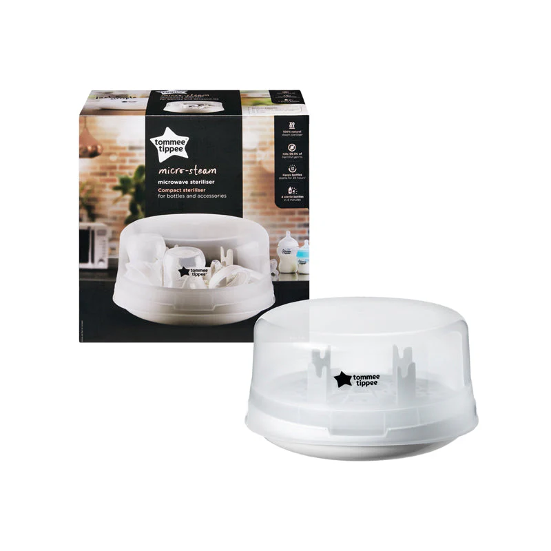 Tommee Tippee Micro-Steam Microwave Steriliser White - Image 2