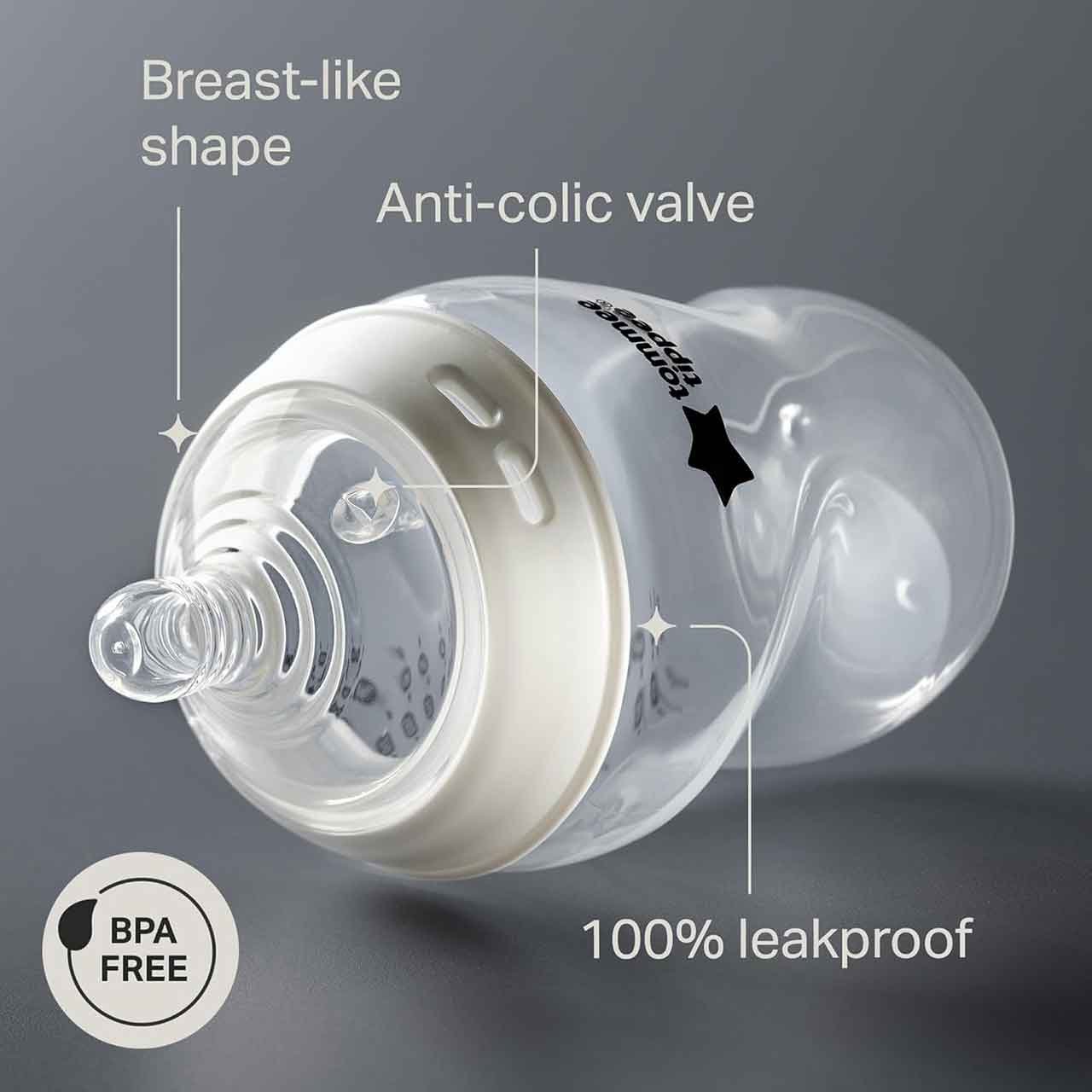 Tommee Tippee Natural Start Starter Bottle Kit Muted - Image 4