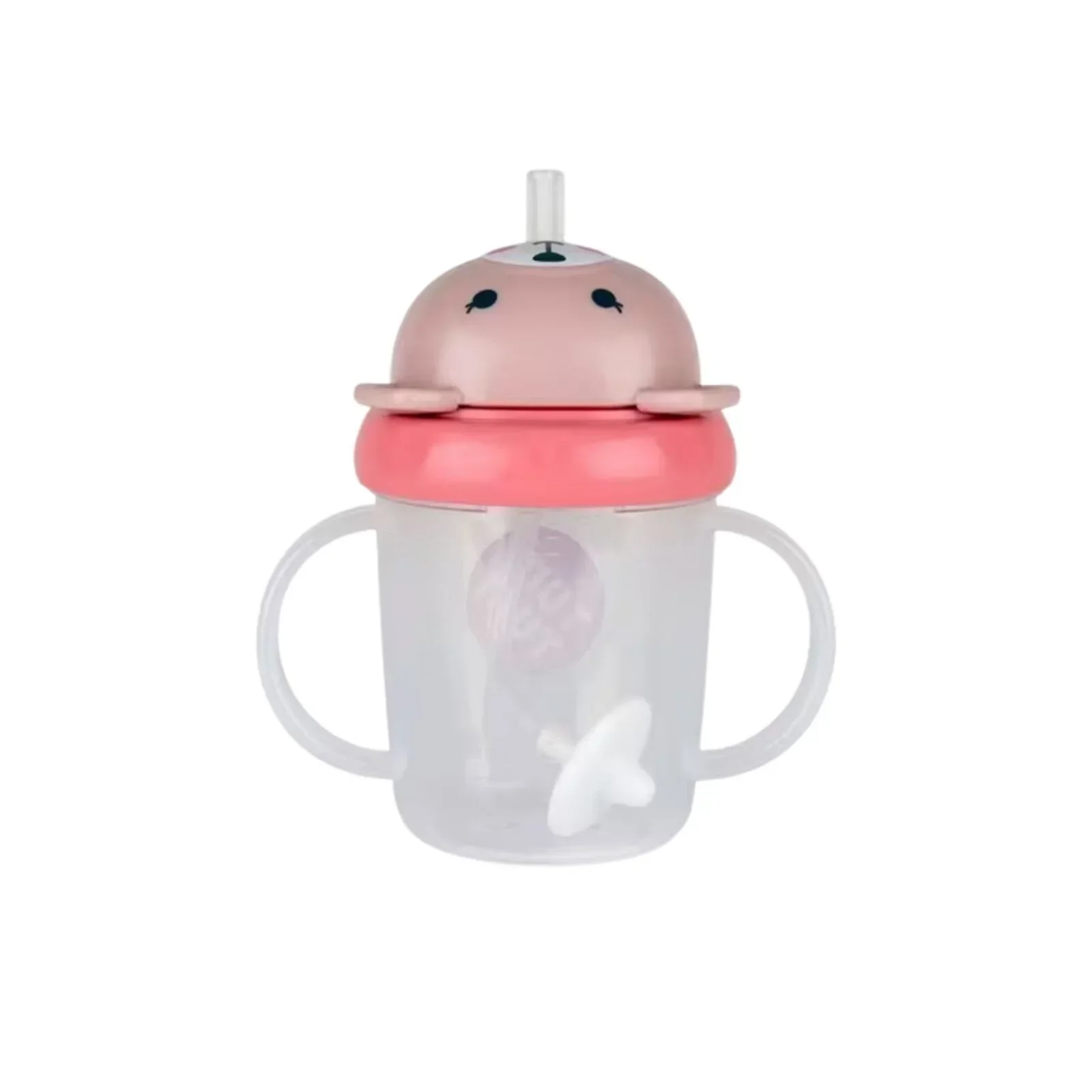 TUM TUM Betsy Bear Tippy Up Cup - Pink - Image 2