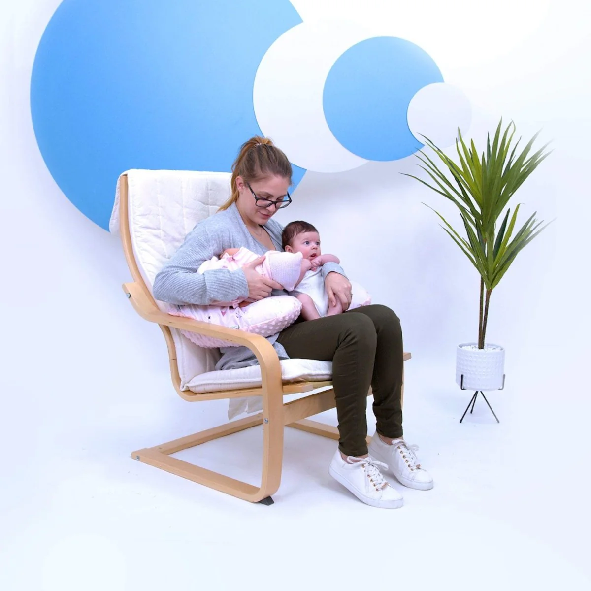 Twin Pregnancy Nursing Pillow - Pixie - Image 6