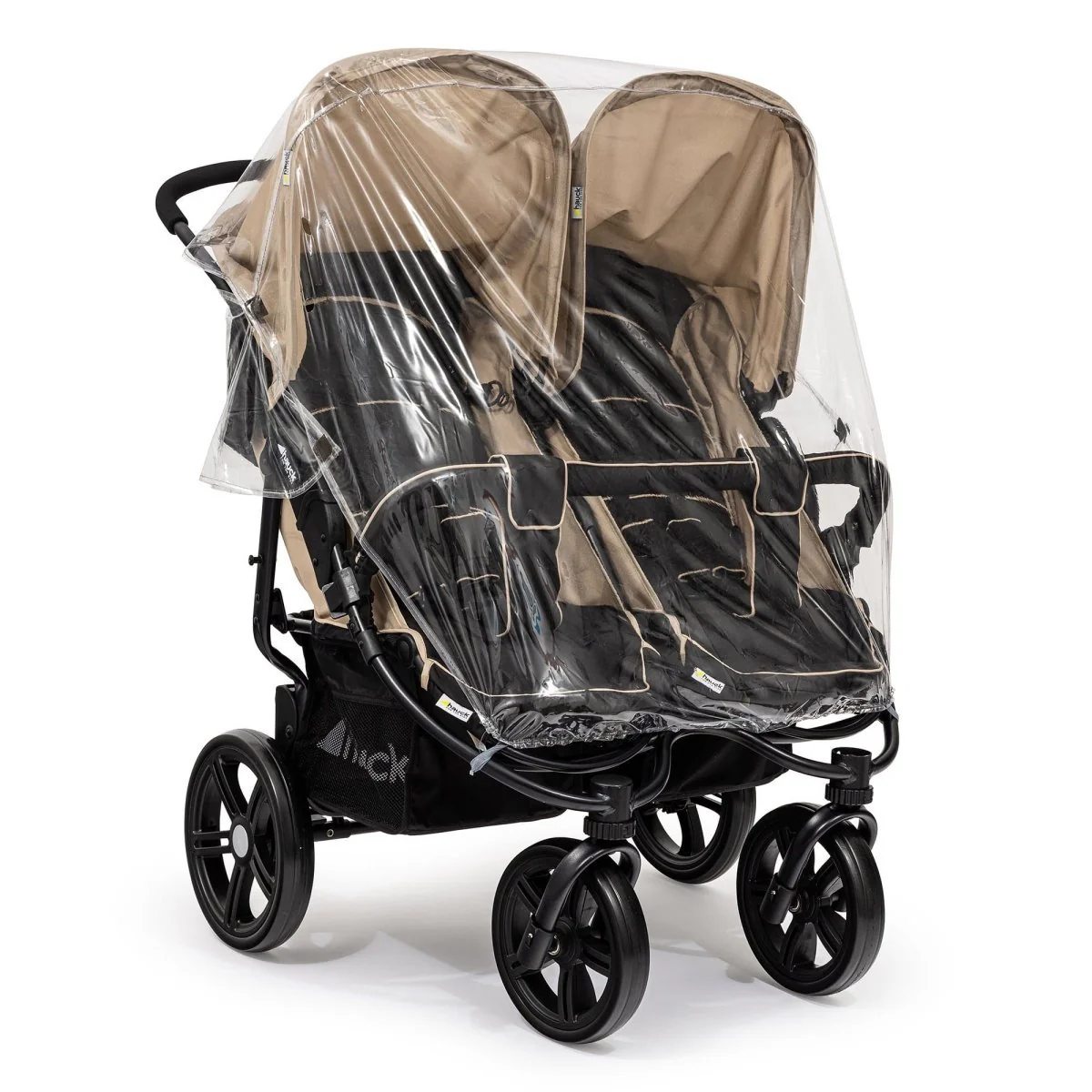 Universal Rain Cover For All Side By Side Pushchairs - Fits All Models - Image 3