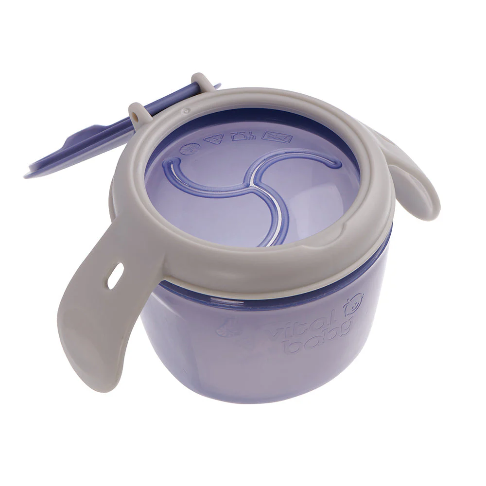 Vital Baby Children's Snack on The Go Pot - Natural Grape - Image 3