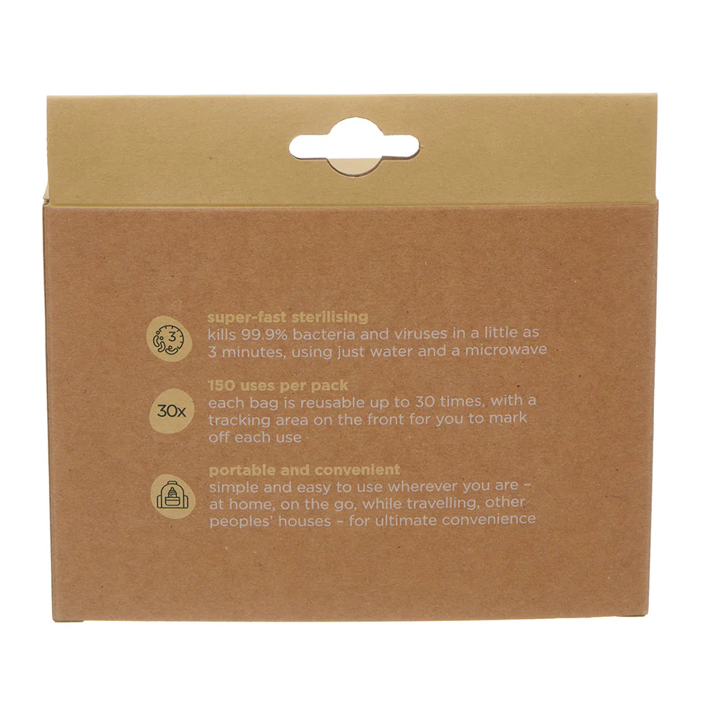 Vital Baby Microwave Sterilising Bags - 5 Pack - Image 7
