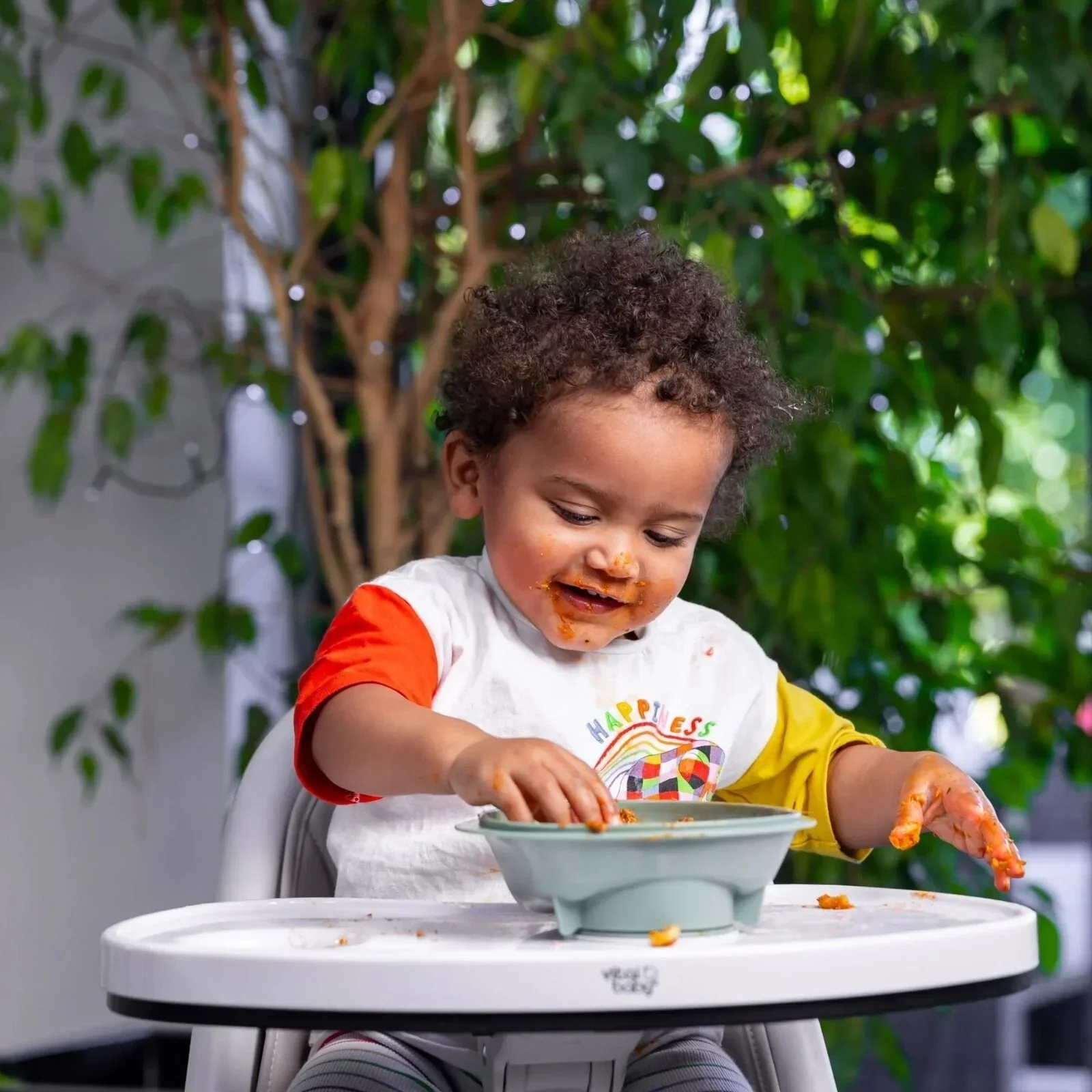 Vital Baby Nourish Power Suction Bowl- Natural Grape - Image 5
