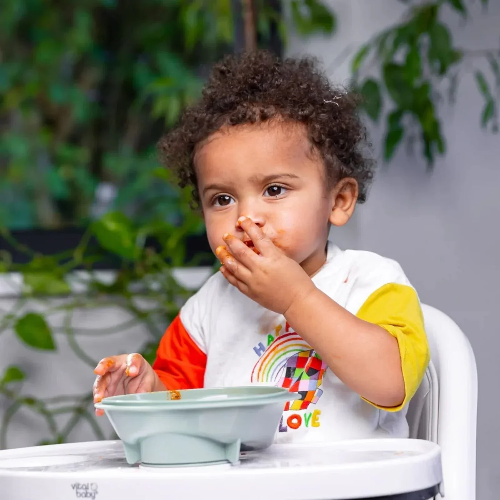 Vital Baby Nourish Power Suction Bowl- Natural Grape - Image 6