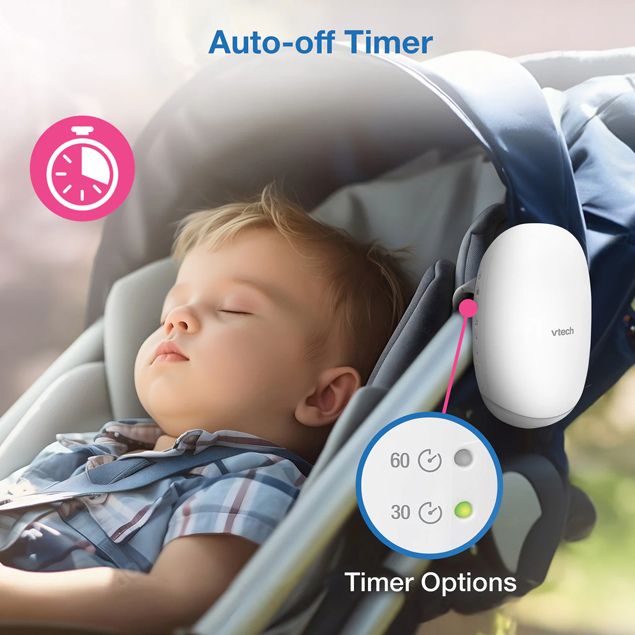VTech BC8611 Pushchair Rocker - Image 10